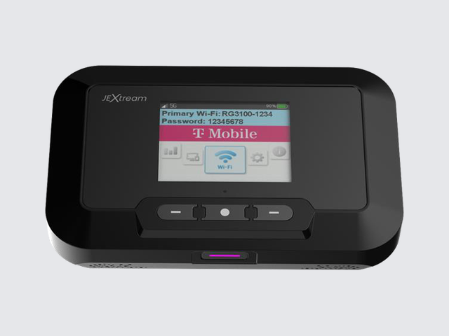 JEXtream RG3100 5G mobile hotspot