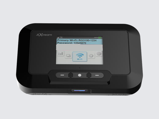 JEXtream RG3100 5G mobile hotspot