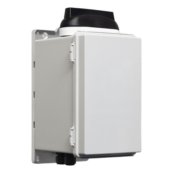 Dual-battery power and communications enclosure with rooftop antenna