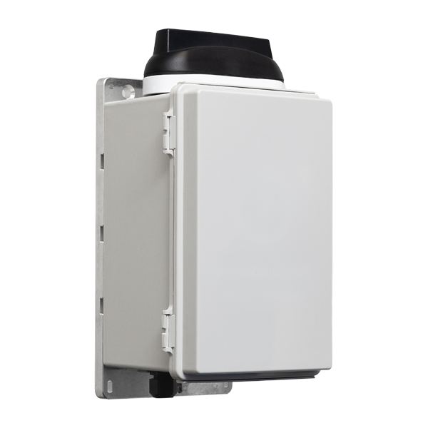 Weatherproof connectivity enclosure with rooftop antenna