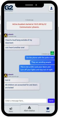 G2 Activator app live group chat
