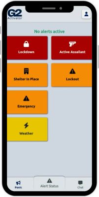 G2 Activator app alert menu