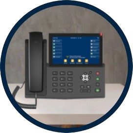 Desk phone used to trigger an alert
