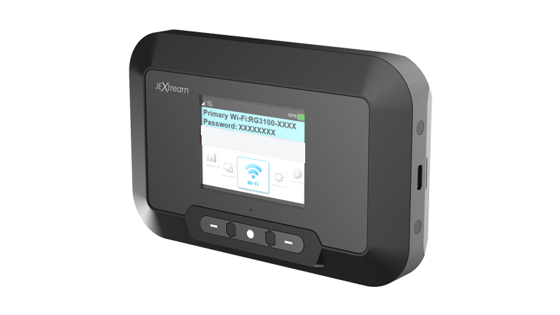 JEXtream RG3100 5G mobile hotspot